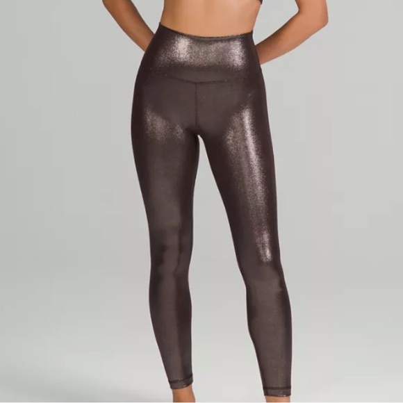 lululemon Align™ Legging Pant 25" *Shine Hi-rise, 25" length Nulu ™ gun metal, 6 - Picture 2 of 9
